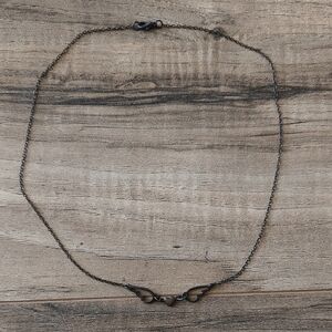 EUC Bronze Flying Heart Necklace